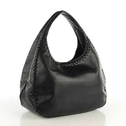Bottega Veneta Nappa Intrecciato Hobo Nero Black 3 of 8
