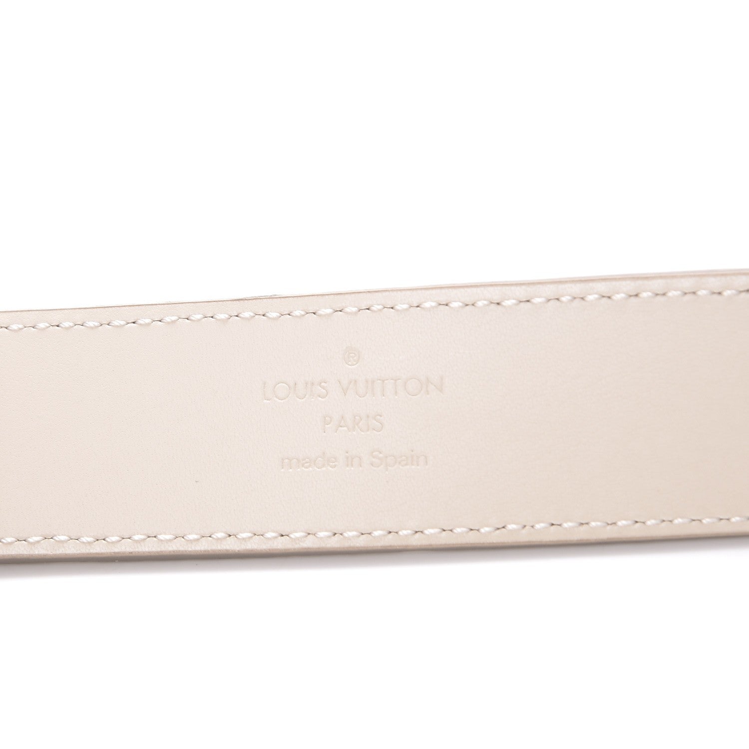 Louis Vuitton Empreinte Gracieuse 30mm Belt 85 34 Neige 5 of 9