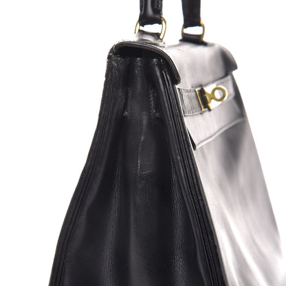 Hermes Box Kelly Retourne 28 Black 24 of 40