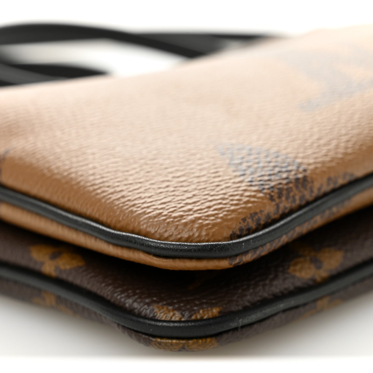 Reverse Monogram Giant Double Zip Pochette