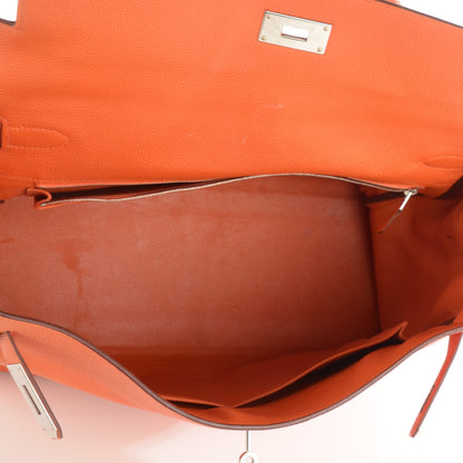 Hermes Togo Kelly Retourne 40 Orange 8 of 20