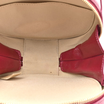 Chanel Glazed Calfskin Round As Earth Evening Bag Rouge 5 of 14