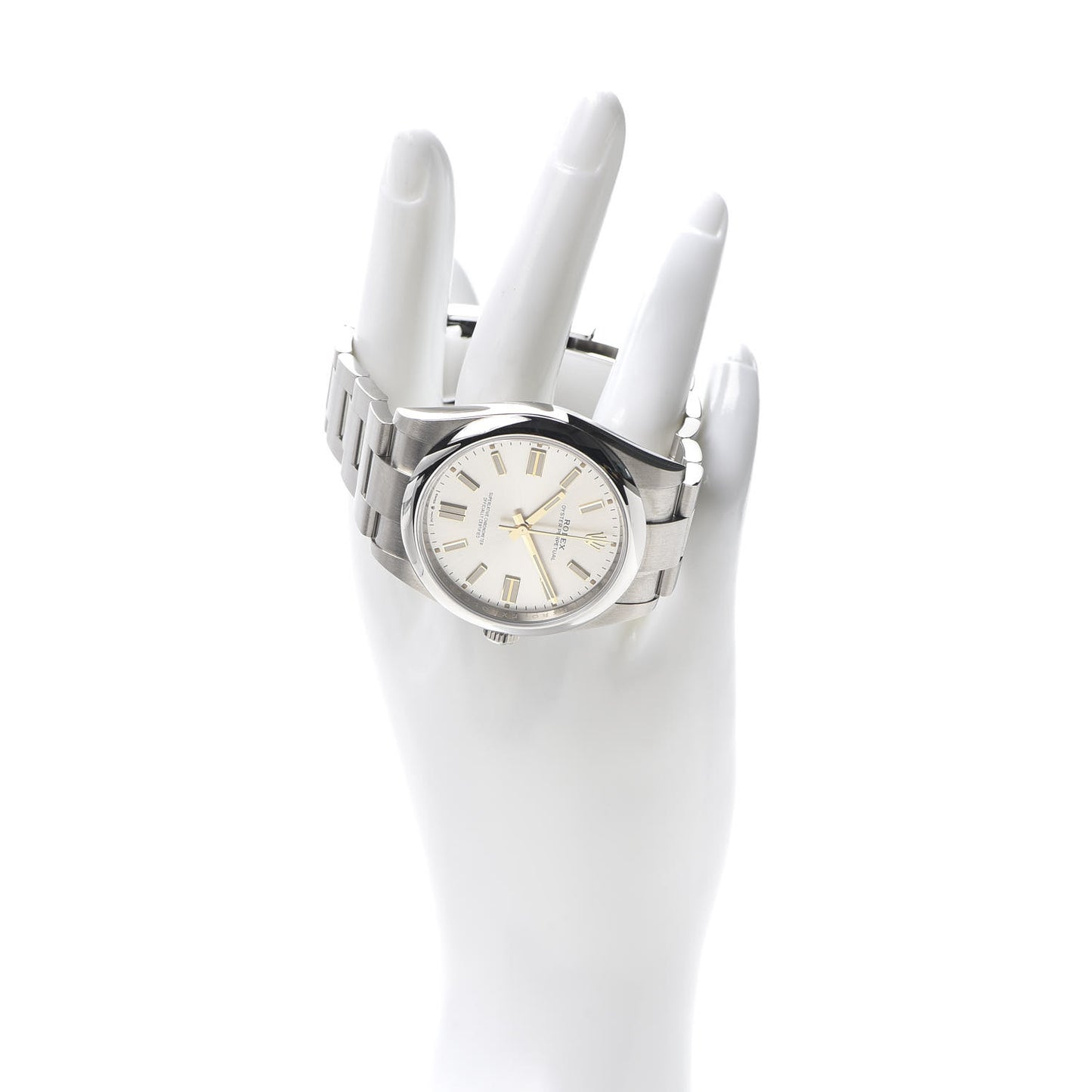 Stainless Steel 41mm Oyster Perpetual Watch Silver 124300