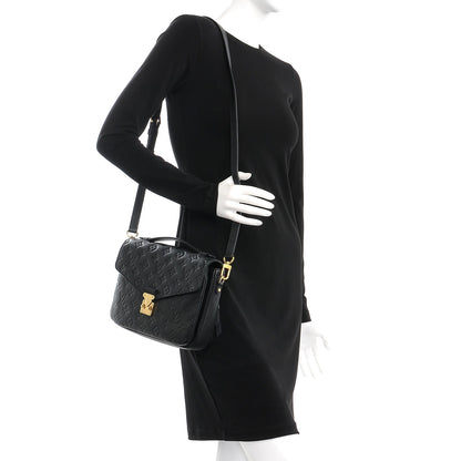 Louis Vuitton Empreinte Pochette Metis Black 2 of 9