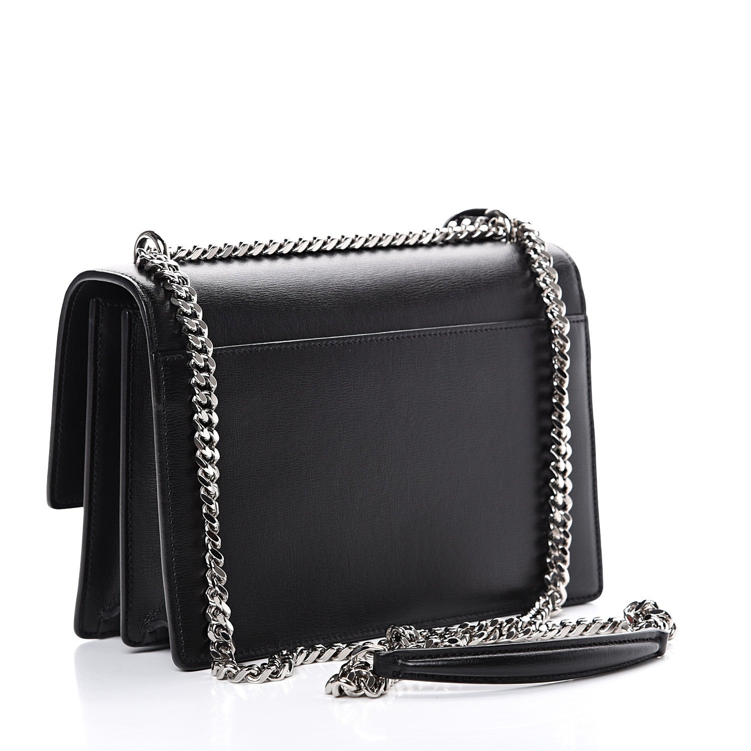 Saint Laurent Calfskin Medium Monogram Sunset Black 2 of 9