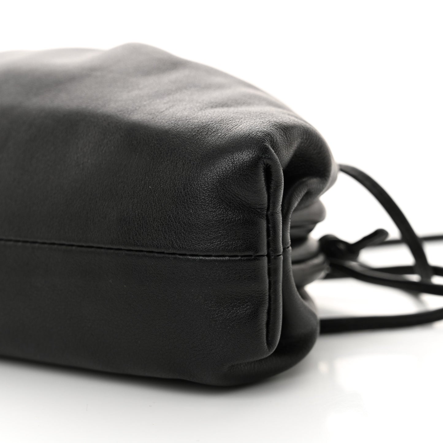Butter Calfskin The Mini Pouch Black