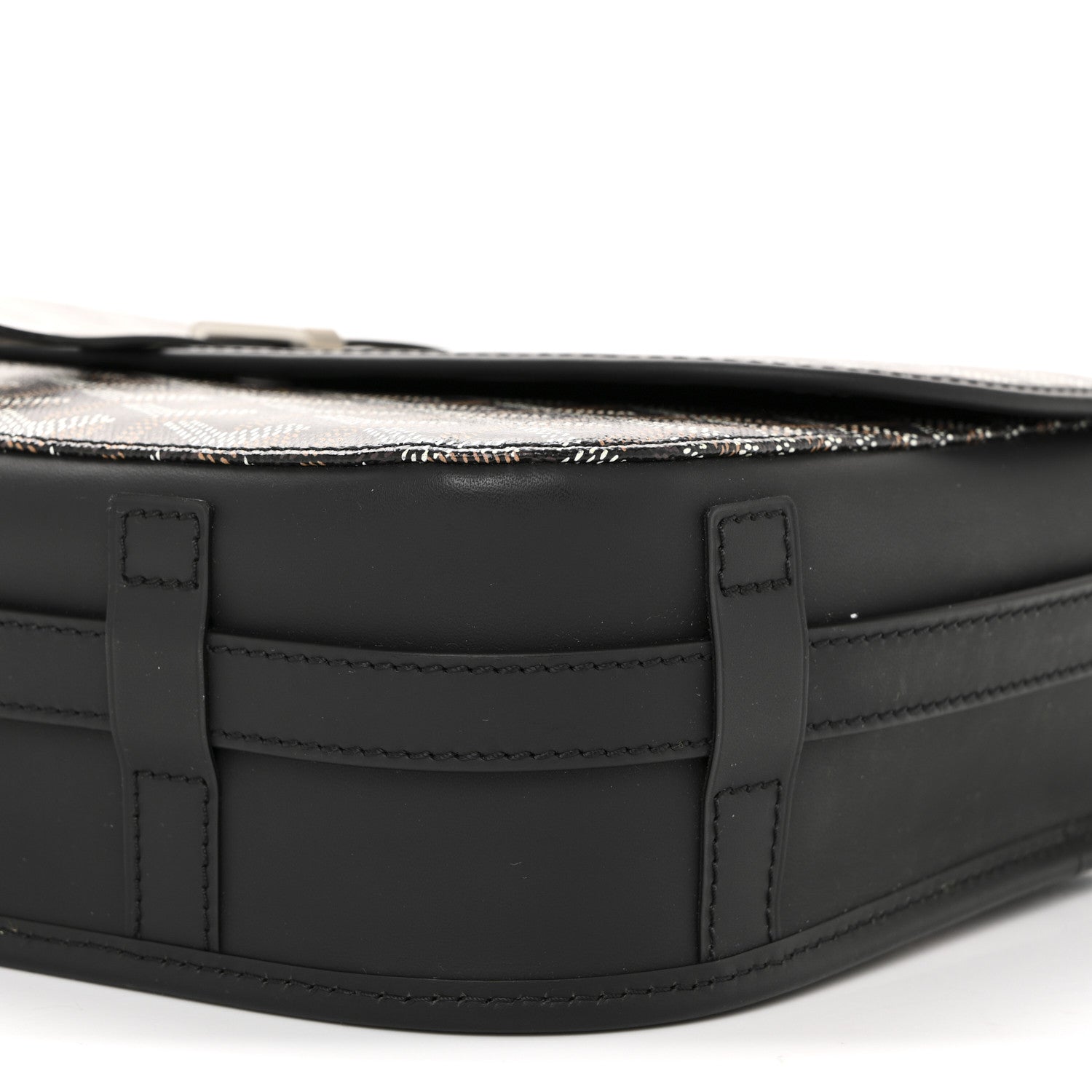 Goyard Goyardine Belvedere II MM Messenger Bag Black 9 of 12