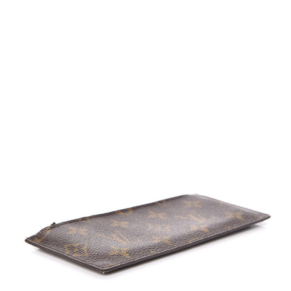 Louis Vuitton Monogram Josephine Wallet Zippered Insert Blue 4 of 8