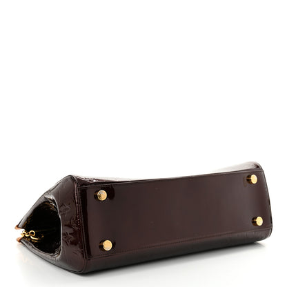 Louis Vuitton Vernis Brea GM Amarante 4 of 13