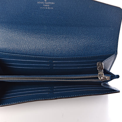 Louis Vuitton Epi Sarah Wallet NM Blue Celeste 5 of 6