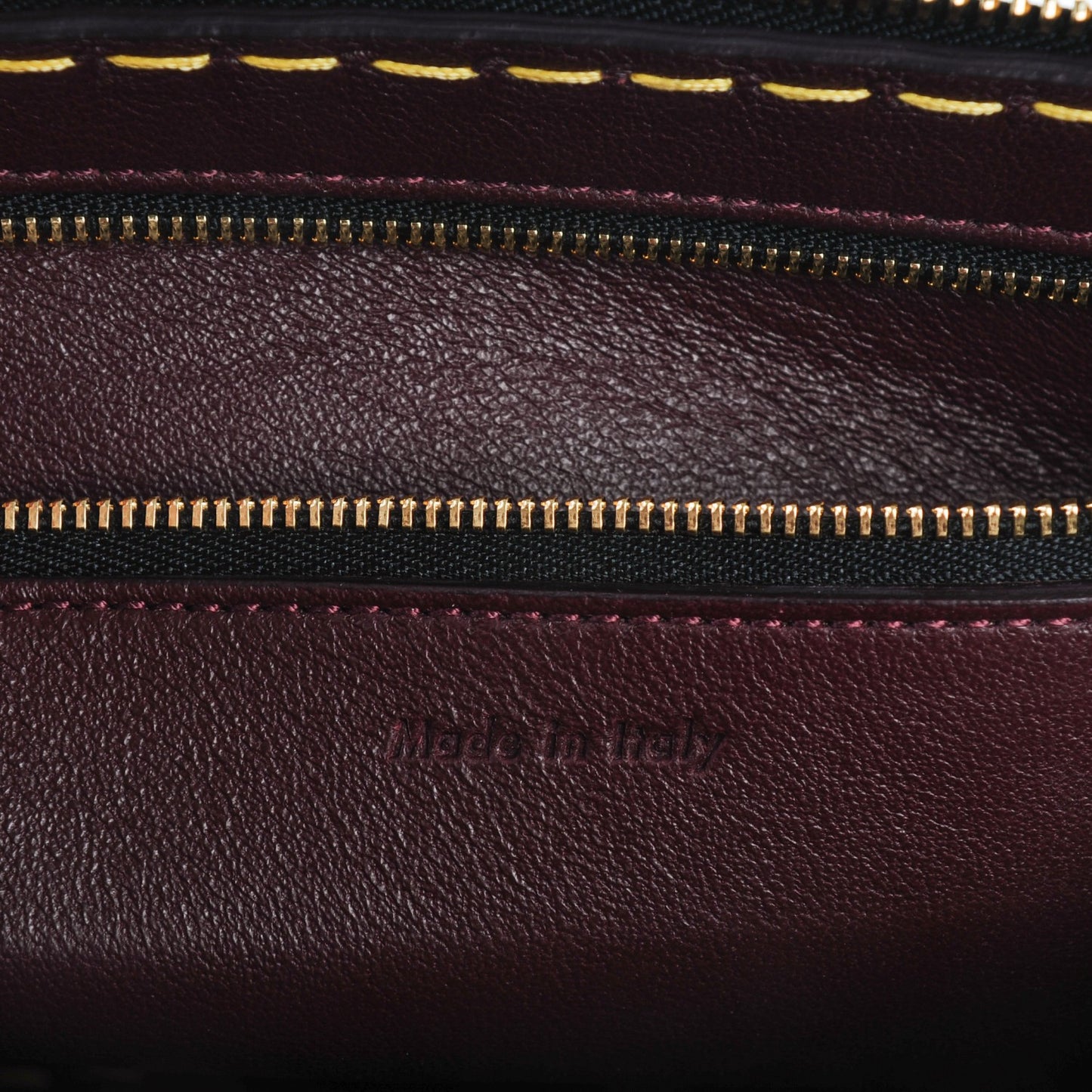 Smooth Calfskin Small Edge Shoulder Bag Burgundy