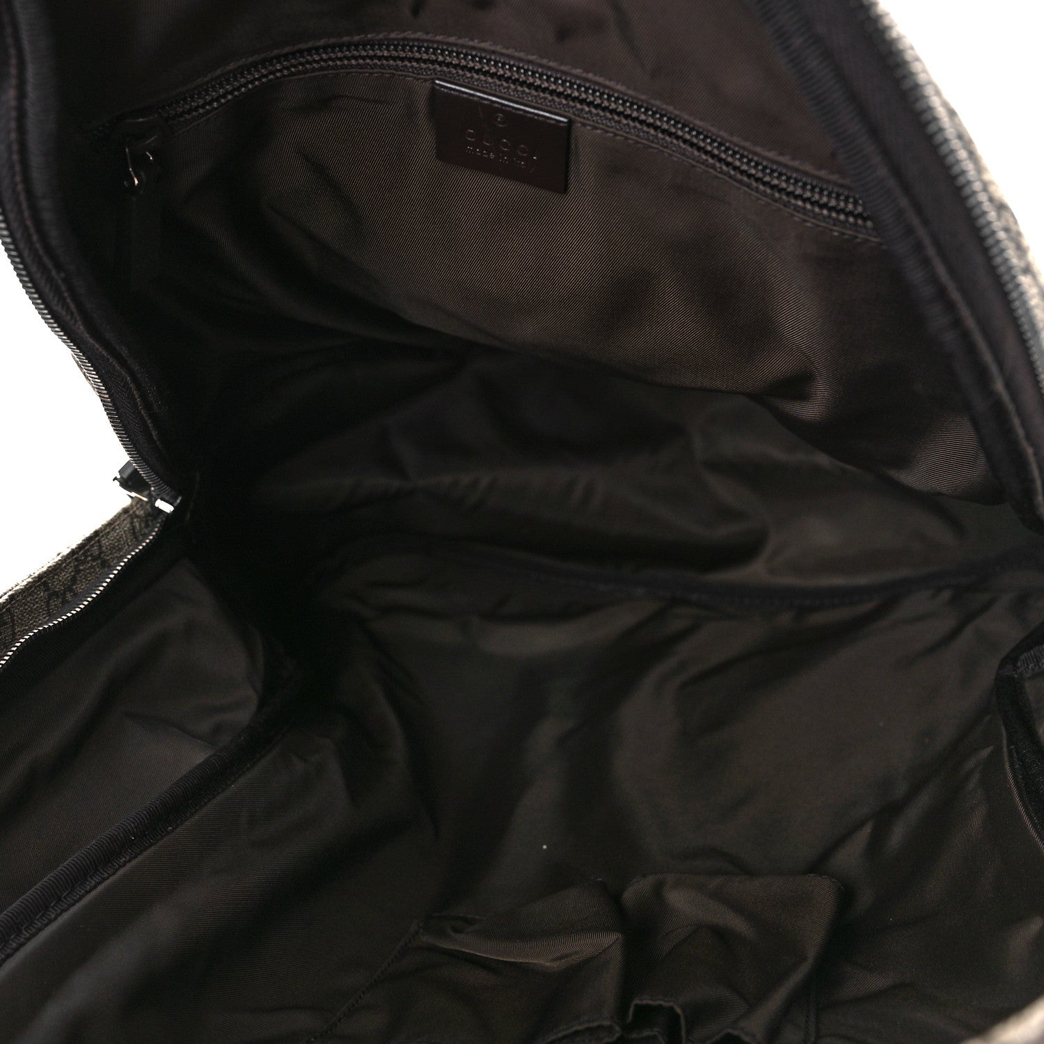 Gucci GG Plus Monogram Interlocking G Medium Backpack Dark Brown 5 of 9