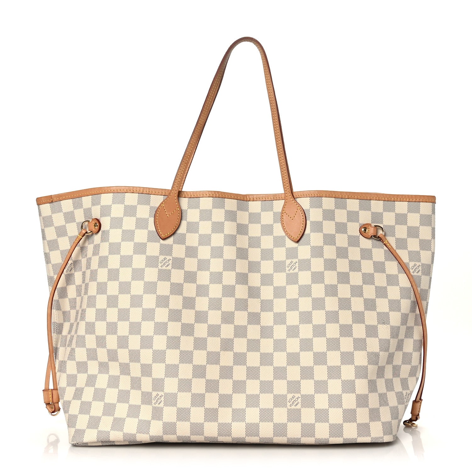 Louis Vuitton Damier Azur Neo Neverfull GM Rose Ballerine 1 of 8