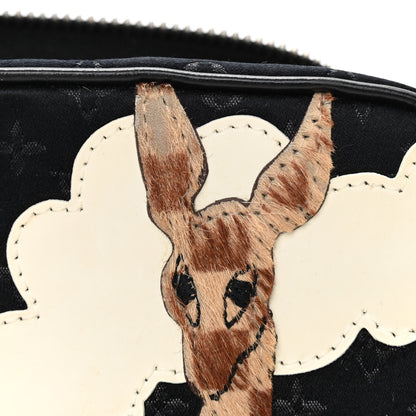 Louis Vuitton Satin Mini Monogram Conte De Fees Pochette Black 5 of 11