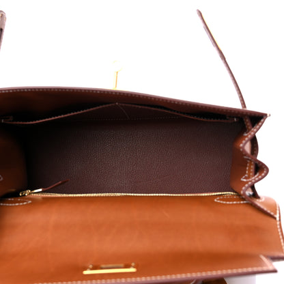 Hermes Barenia Kelly Sellier 28 Fauve 5 of 16