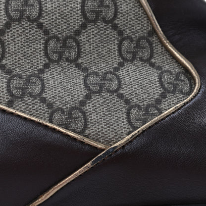 Gucci GG Plus Monogram Rabbit Fur Boots 39 Dark Brown 14 of 25