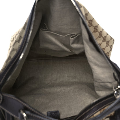 Gucci Monogram Large Icon Bit Hobo Dark Brown 5 of 10