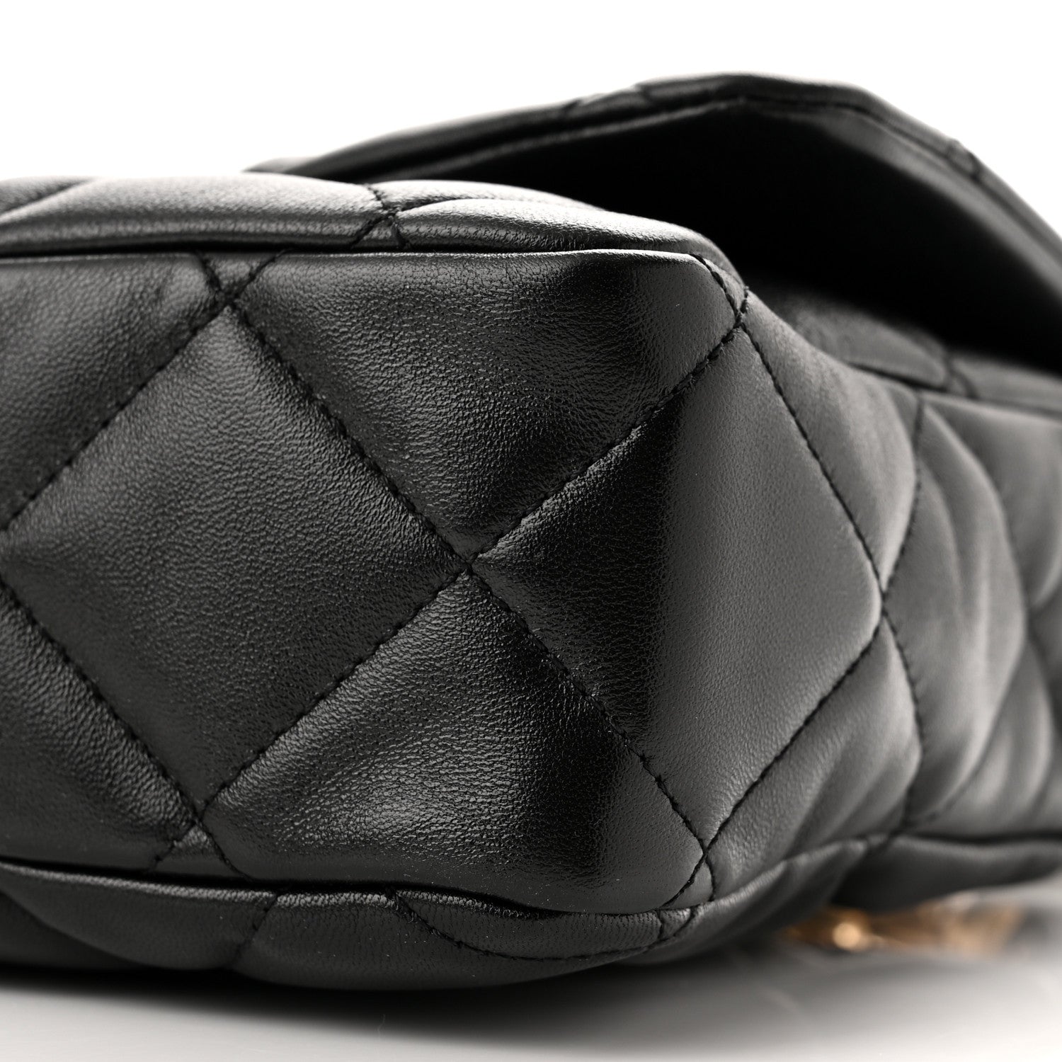 Chanel Lambskin Quilted Large CC Funky Town Flap Black 10 of 10