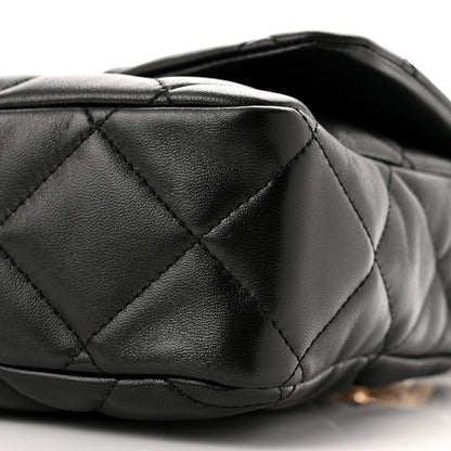 Chanel Lambskin Quilted Large CC Funky Town Flap Black 10 of 10