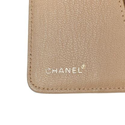Chanel Goatskin Small Ring Agenda Planner Beige 6 of 22