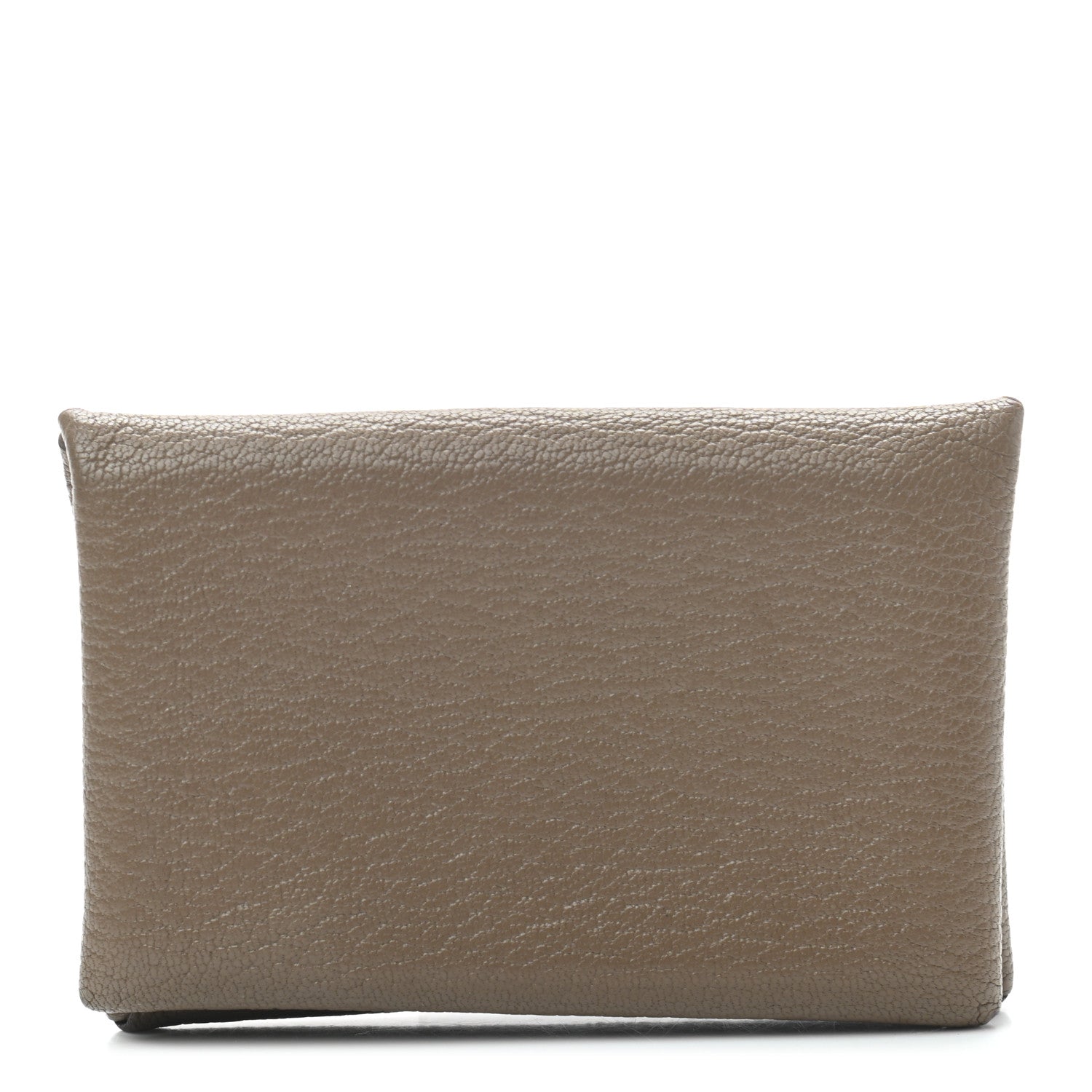 Hermes Chevre Mysore Calvi Card Case Etoupe 1 of 6
