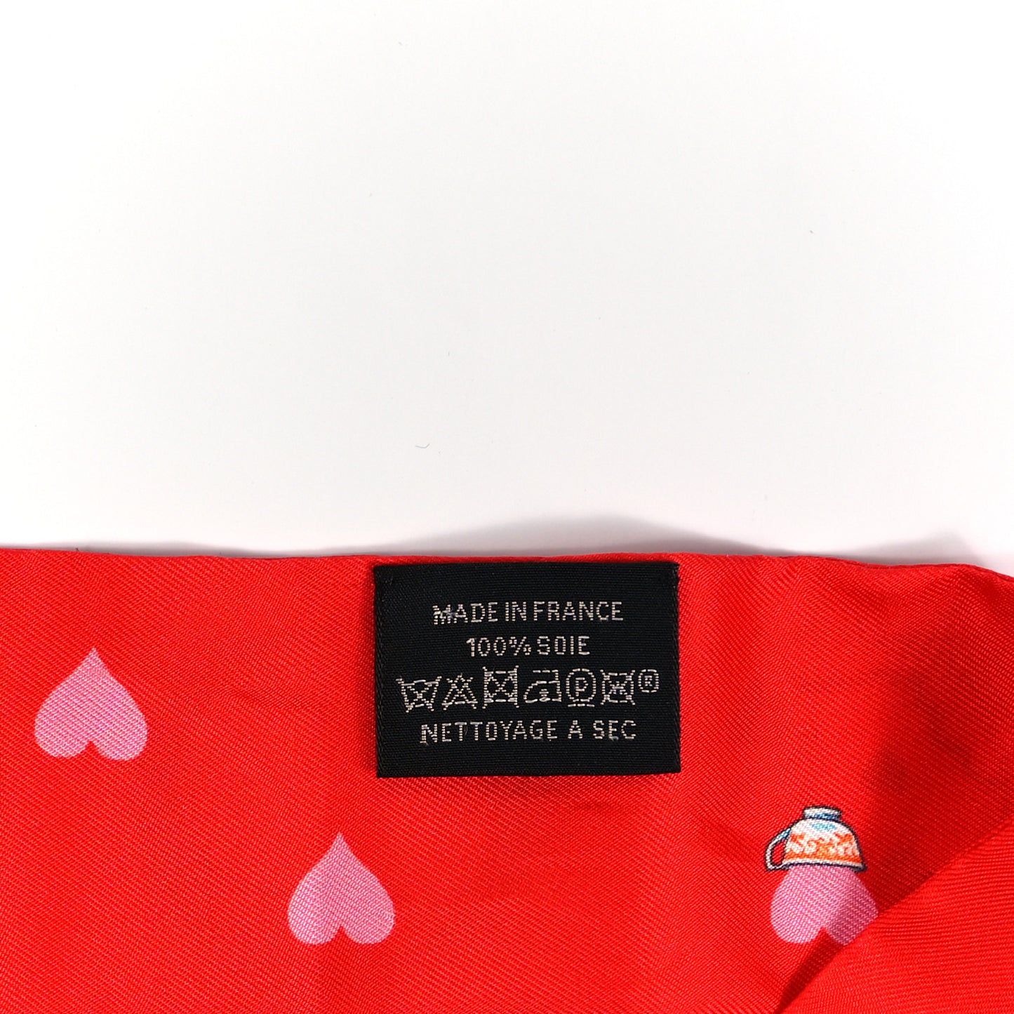 Silk Tea Time Twilly Rouge Vif Vert Multicolor