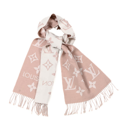 Louis Vuitton Cotton Monogram Essential Stole Bella Rose 1 of 6