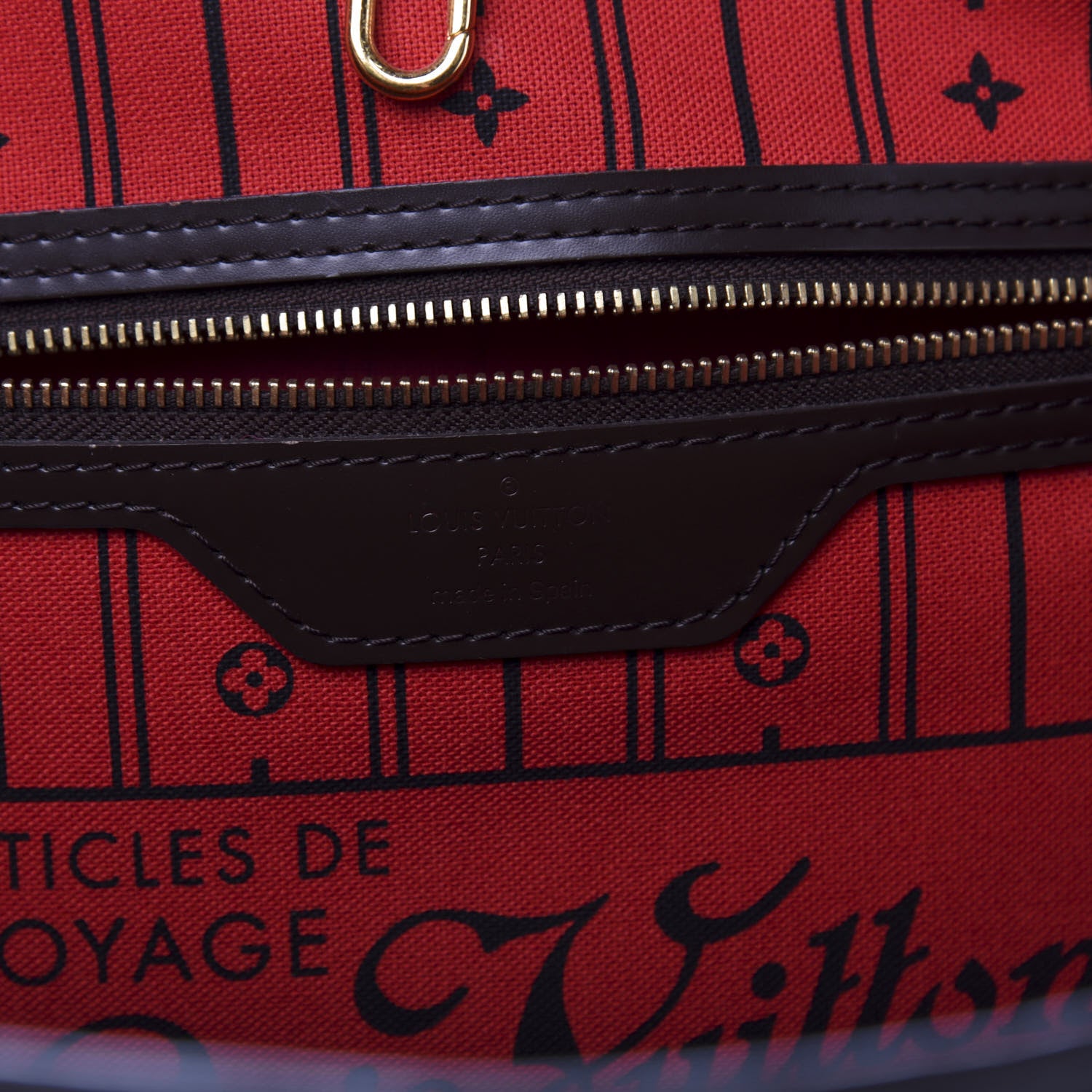 Louis Vuitton Damier Ebene Neverfull MM 8 of 10