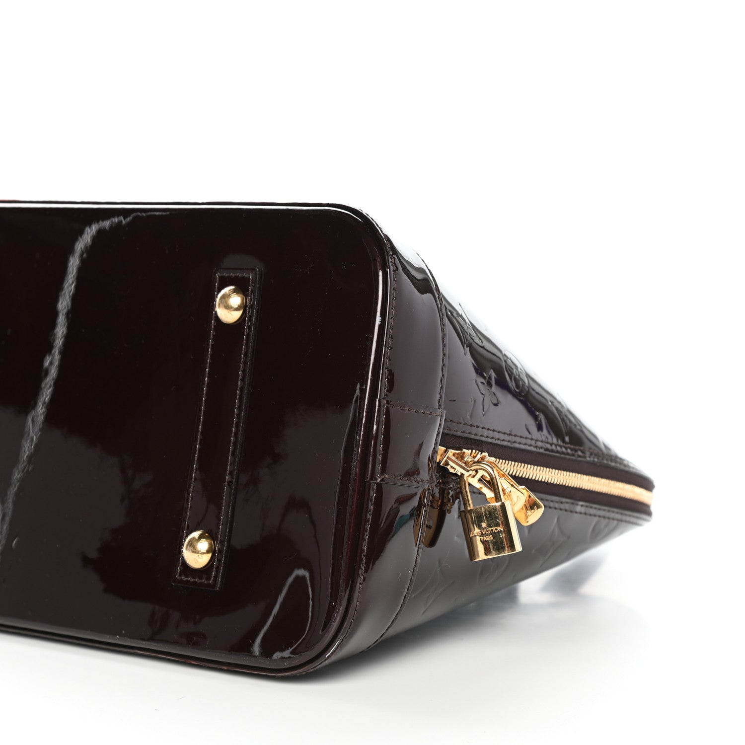 Louis Vuitton Vernis Alma GM Amarante 8 of 10