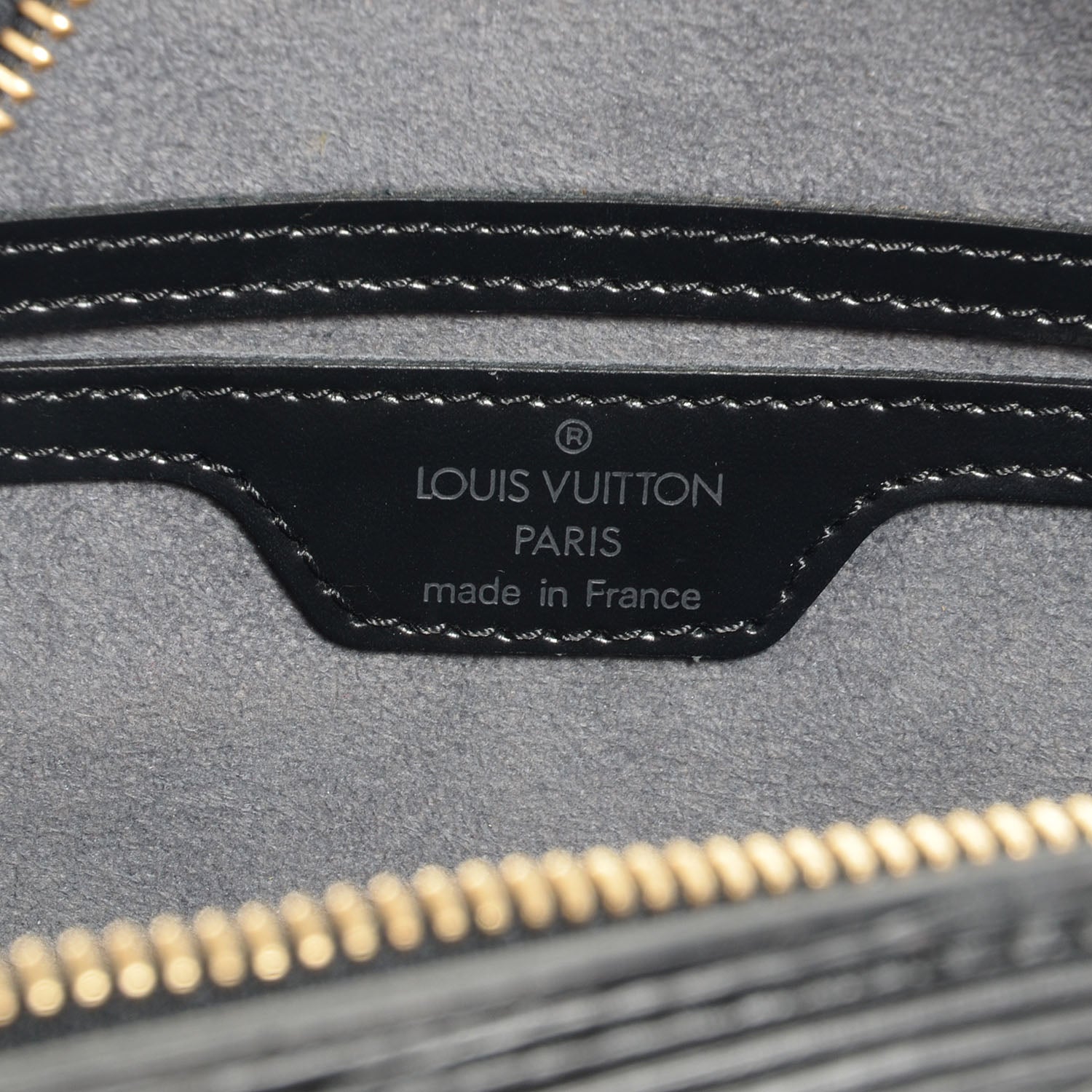 Louis Vuitton Epi Soufflot Black 6 of 7