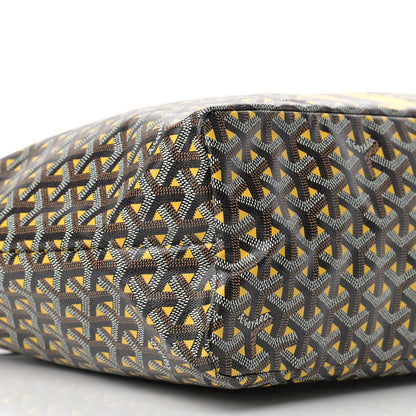 Goyard Goyardine Saint Louis Claire Voie PM Black Yellow 8 of 10