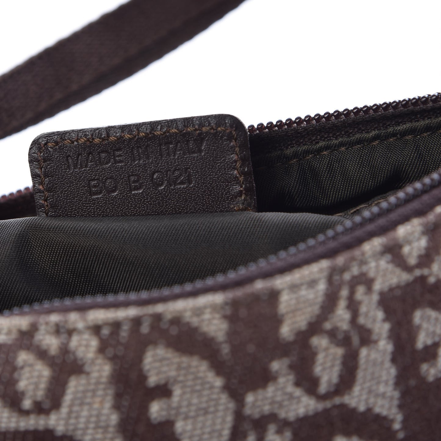Monogram Shoulder Bag Pochette Brown