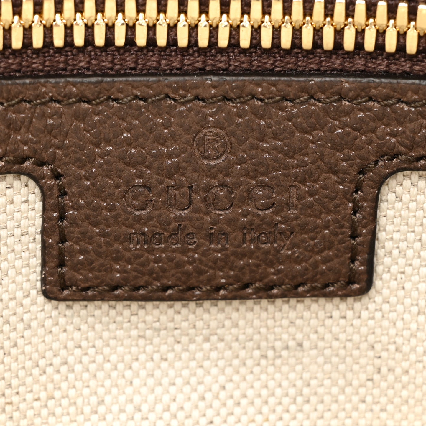 Monogram Jumbo GG Textured Dollar Calfskin Web Messenger Shoulder Bag Camel Ebony New Acero