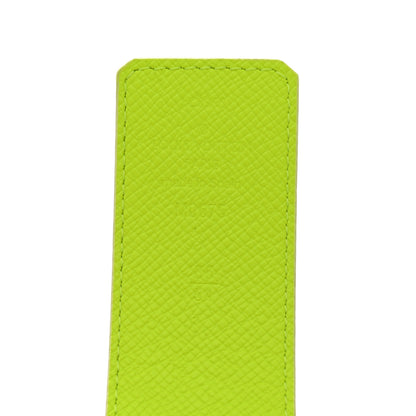 Louis Vuitton Monogram Taigarama 40mm Reversible LV Initiales Belt 85 34 Neon Yellow 5 of 6