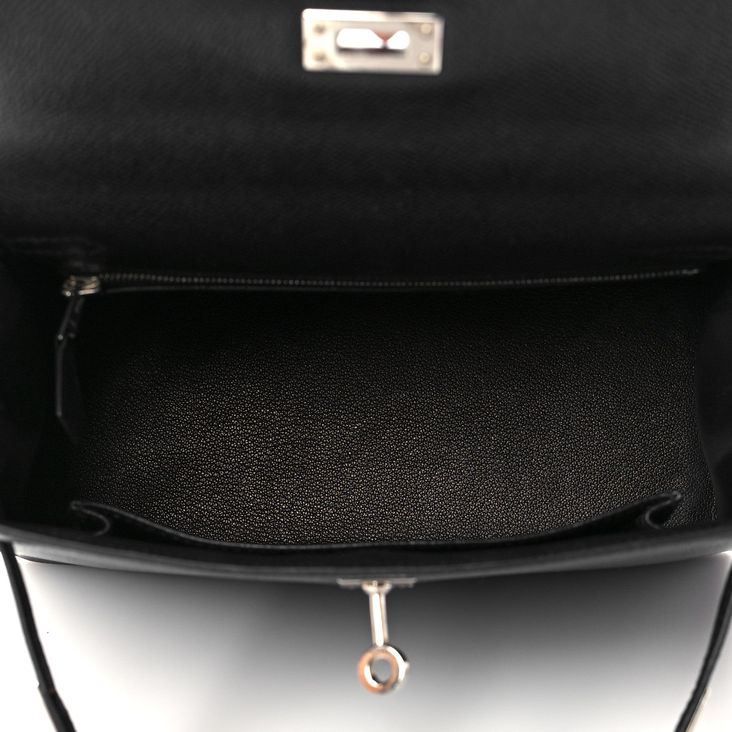 Hermes Epsom Kelly Sellier 25 Black 5 of 10
