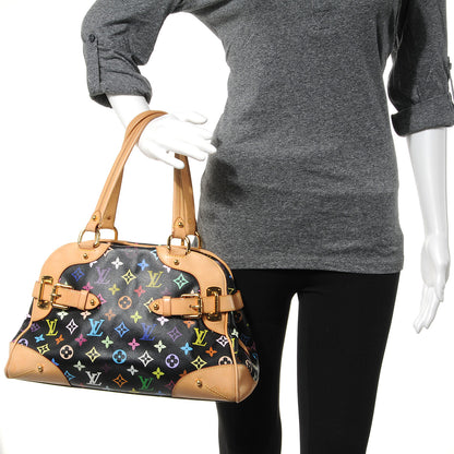 Louis Vuitton Monogram Multicolor Claudia Black 2 of 7