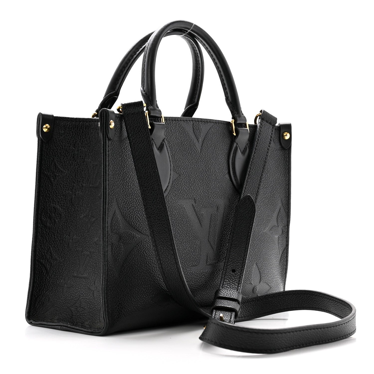 Louis Vuitton Empreinte Monogram Giant Onthego PM Black 3 of 10