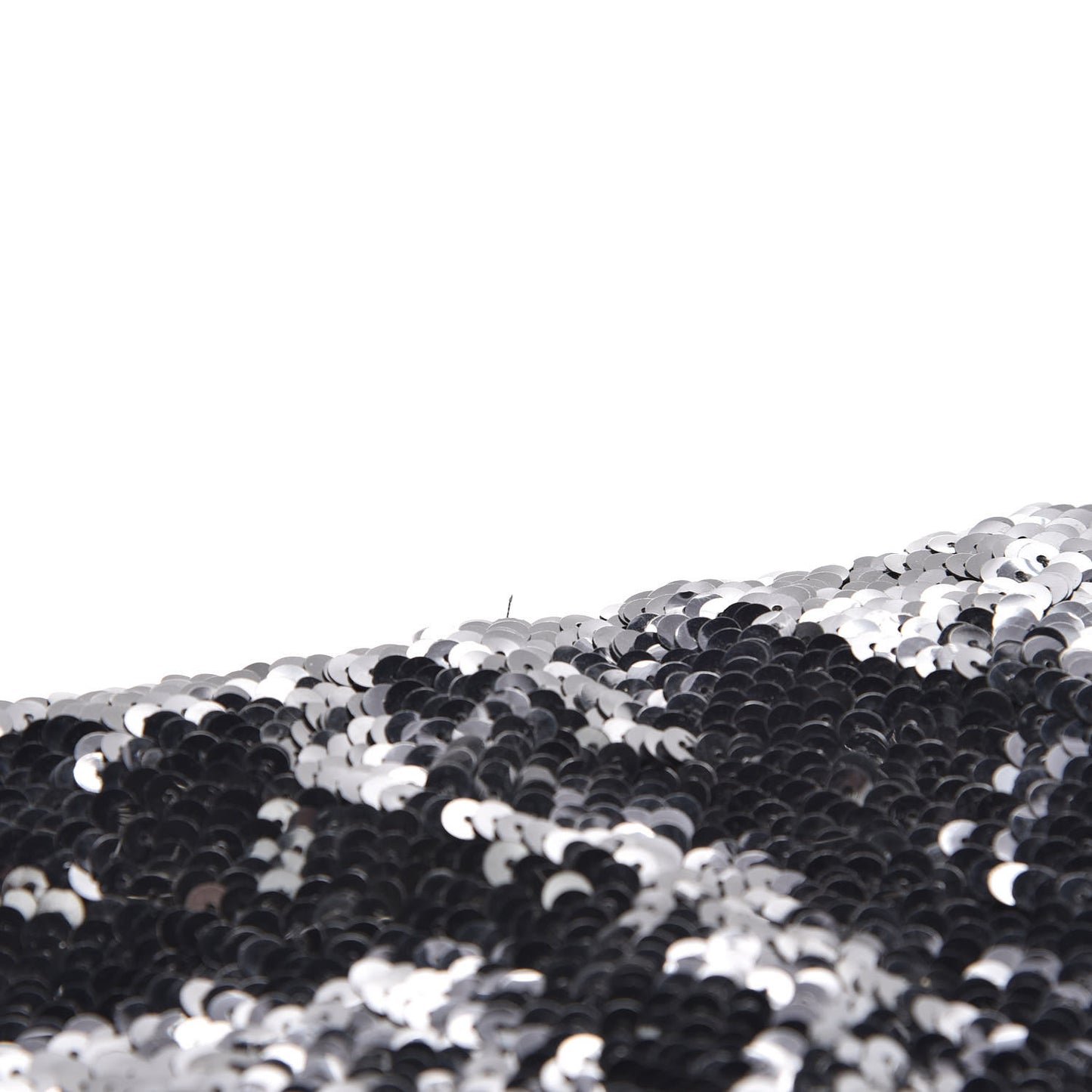 Sequin CC Evening Bag Black
