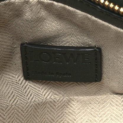 Loewe Calfskin Puzzle Hobo Army Green 6 of 9