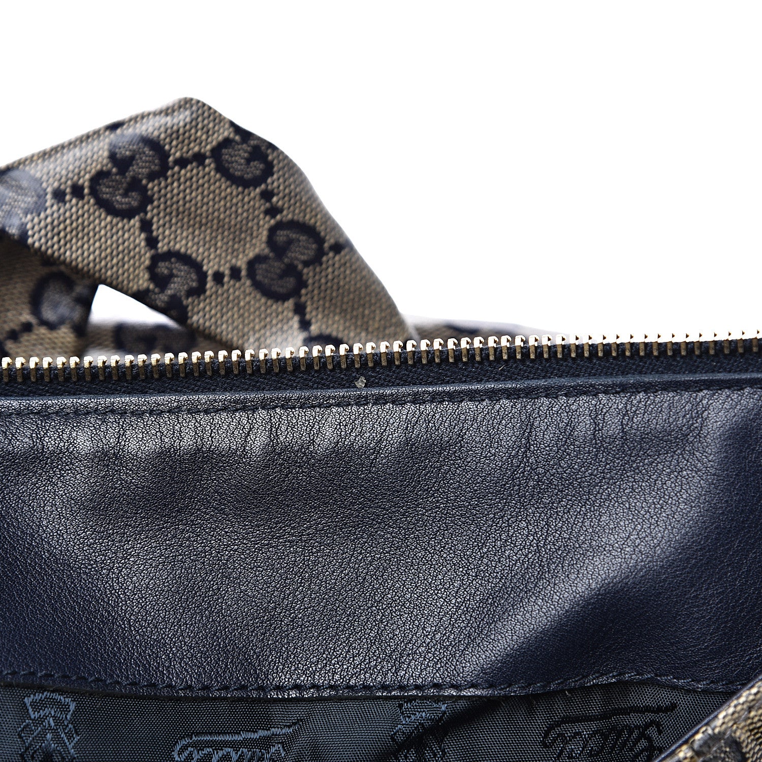 Gucci Crystal Monogram Hysteria Tote Navy Blue 10 of 10