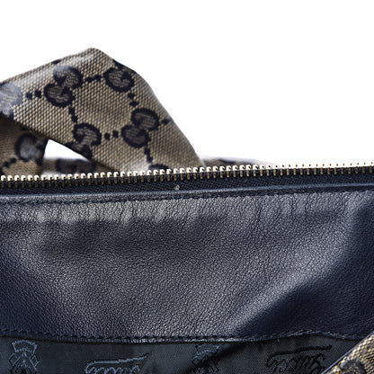 Gucci Crystal Monogram Hysteria Tote Navy Blue 10 of 10