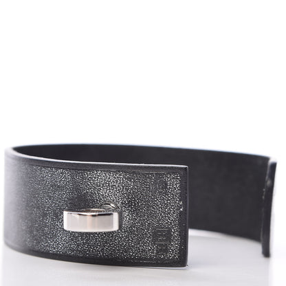 Hermes Vache Hunter Hip Hop Bracelet S Black 5 of 5