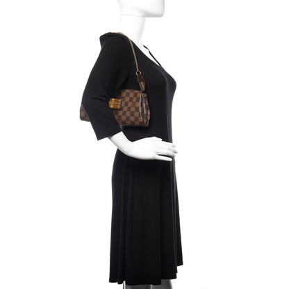 Louis Vuitton Damier Ebene Eva Clutch 2 of 10