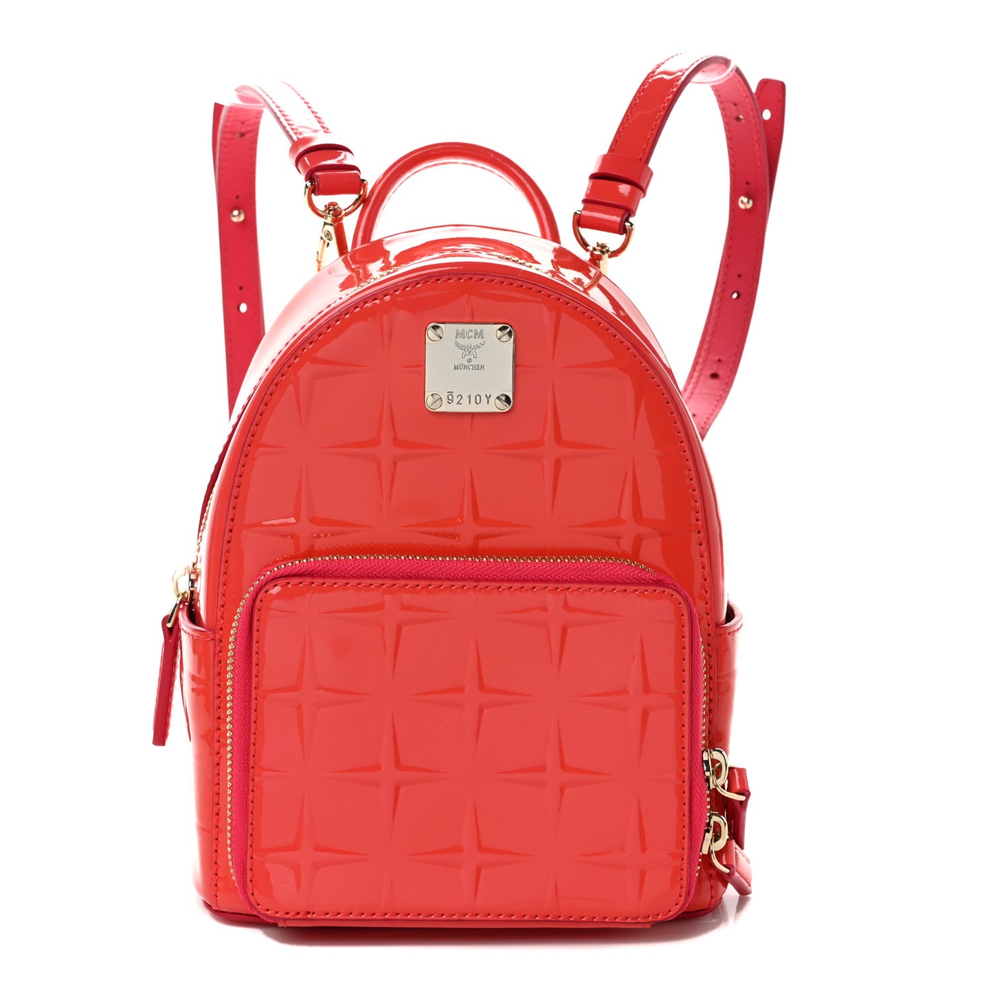 Diamond Patent Stark Bebe Boo Backpack Teaberry
