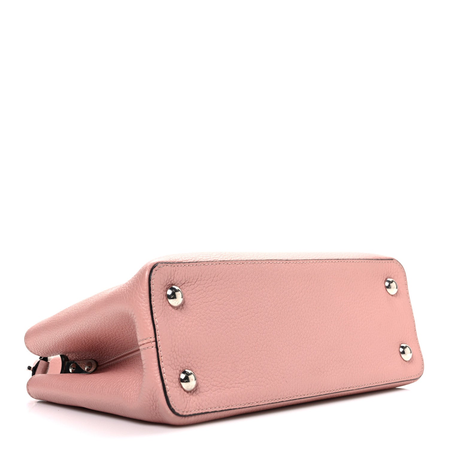Louis Vuitton Taurillon Capucines PM Magnolia 4 of 10