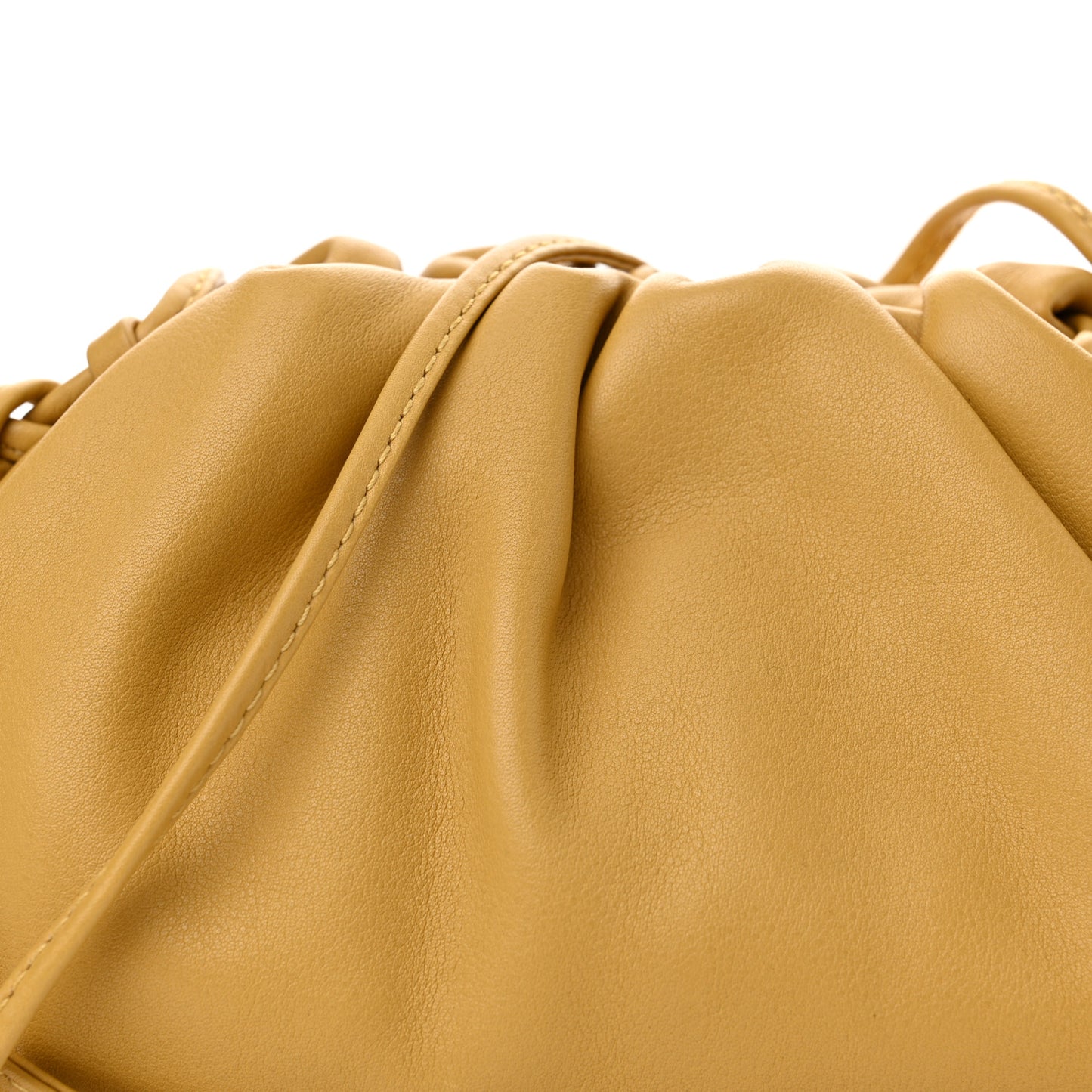 Butter Calfskin The Mini Pouch Butterscotch