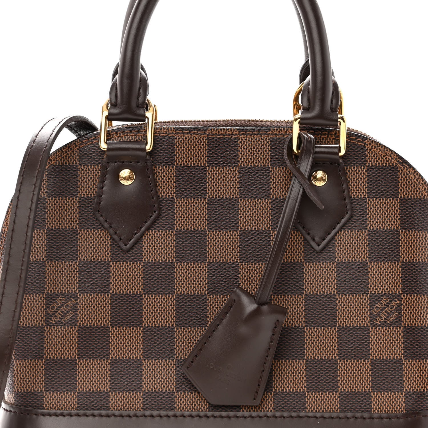 Louis Vuitton Damier Ebene Alma BB 7 of 9