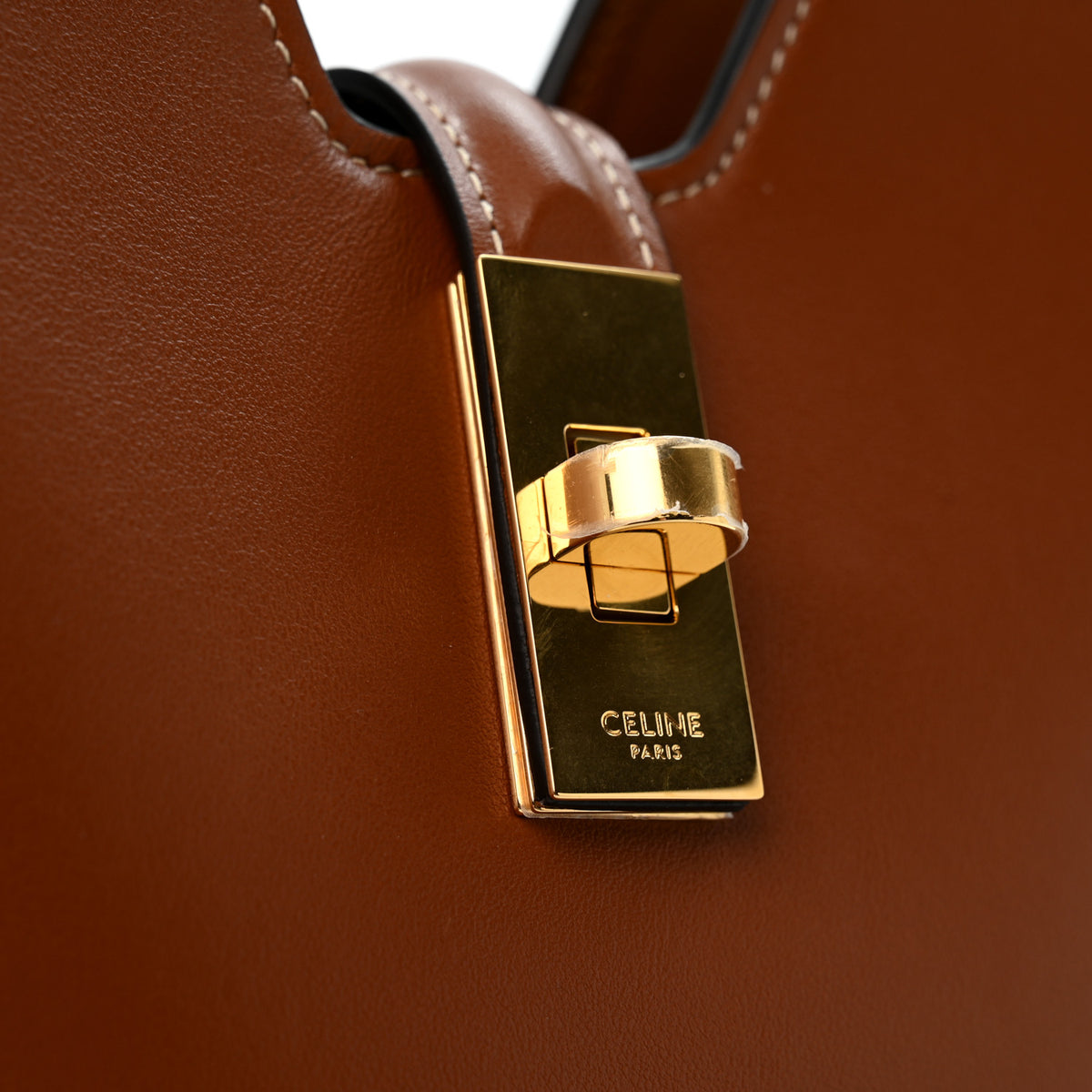 Celine Smooth Calfskin Small Camille 16 Soft Bag Tan 6 of 12