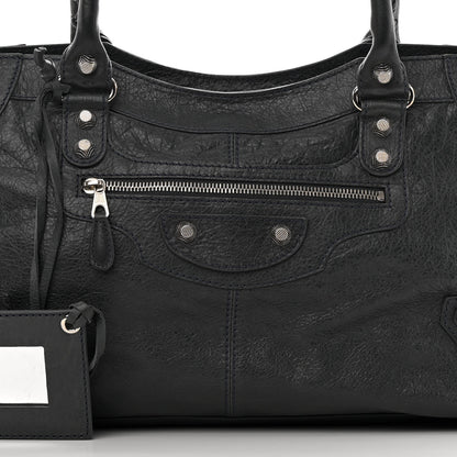 Balenciaga Agneau Giant 12 Silver Hardware Part Time Anthracite 8 of 13