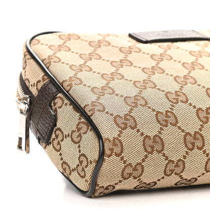 Gucci Monogram Belt Bag Dark Brown 8 of 9